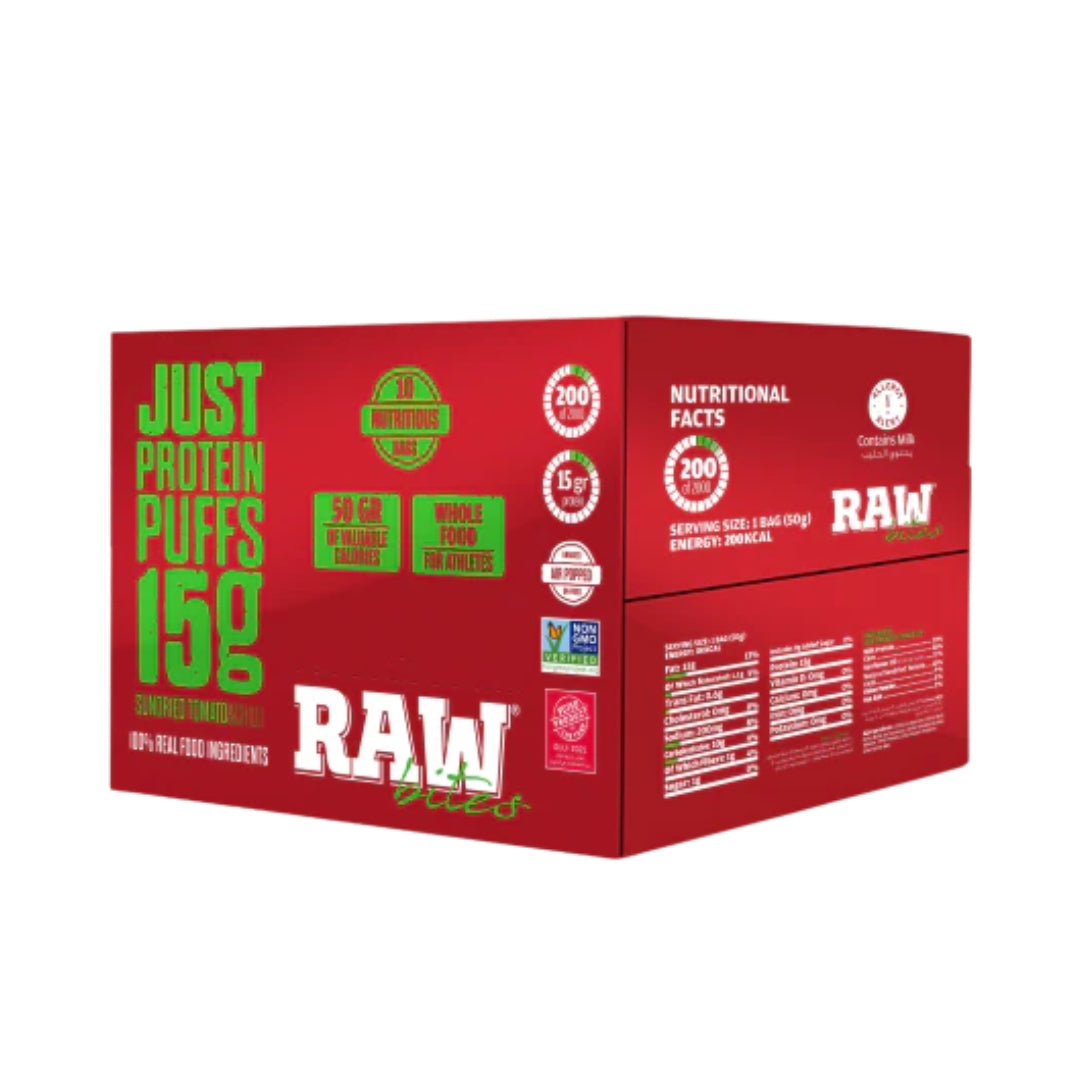 Sundried Tomato & Chili Protein Puffs Case - Medaid