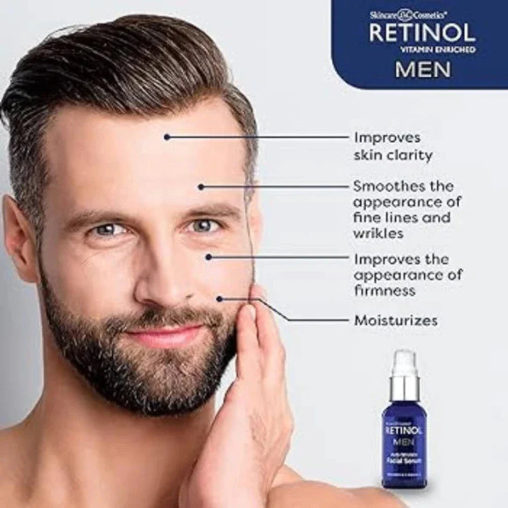 Retinol Men Anti-Wrinkle Facial Serum - Medaid International