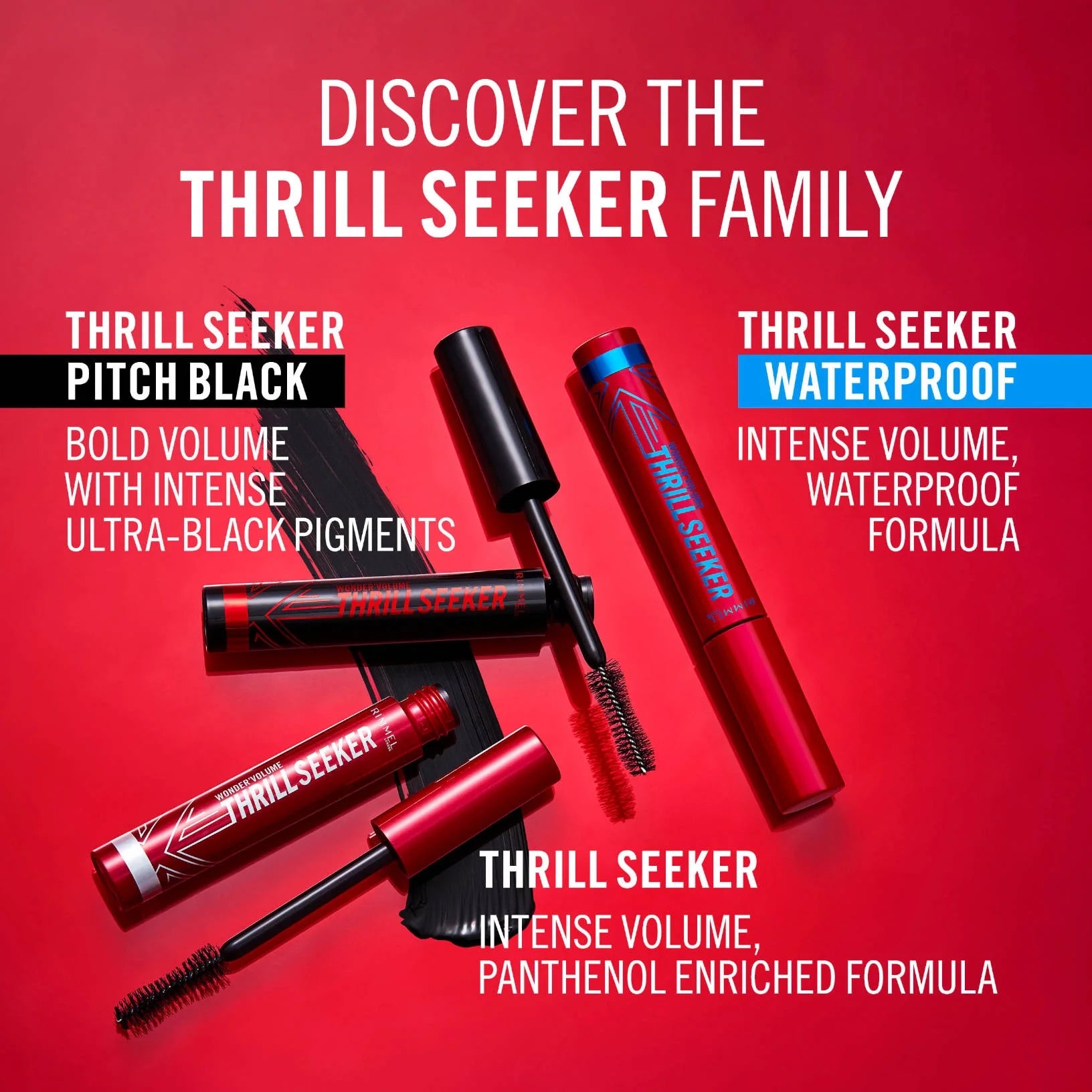 Rimmel Wonder Volume Thrill Seeker Pitch Black - Medaid