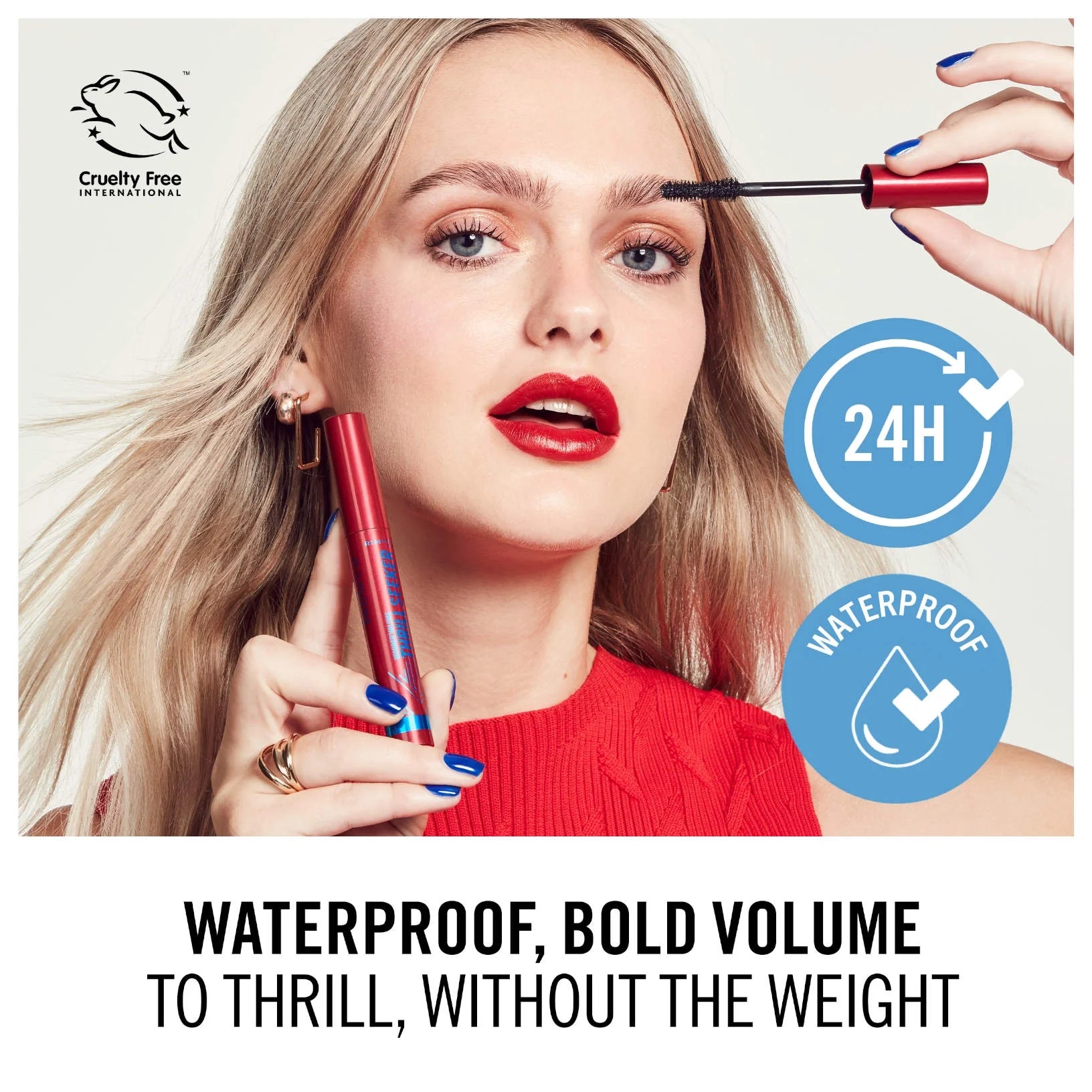 Rimmel Wonder Volume Thrill Seeker Waterproof Black - Medaid