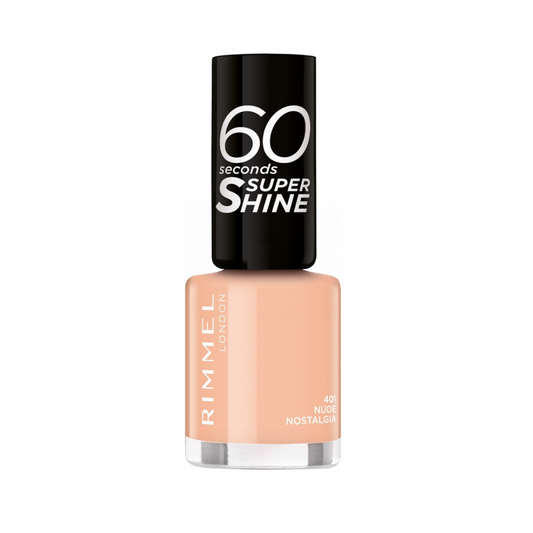 Rimmel 60 Seconds Nail Polish 401 Nude Nostalgia - Medaid