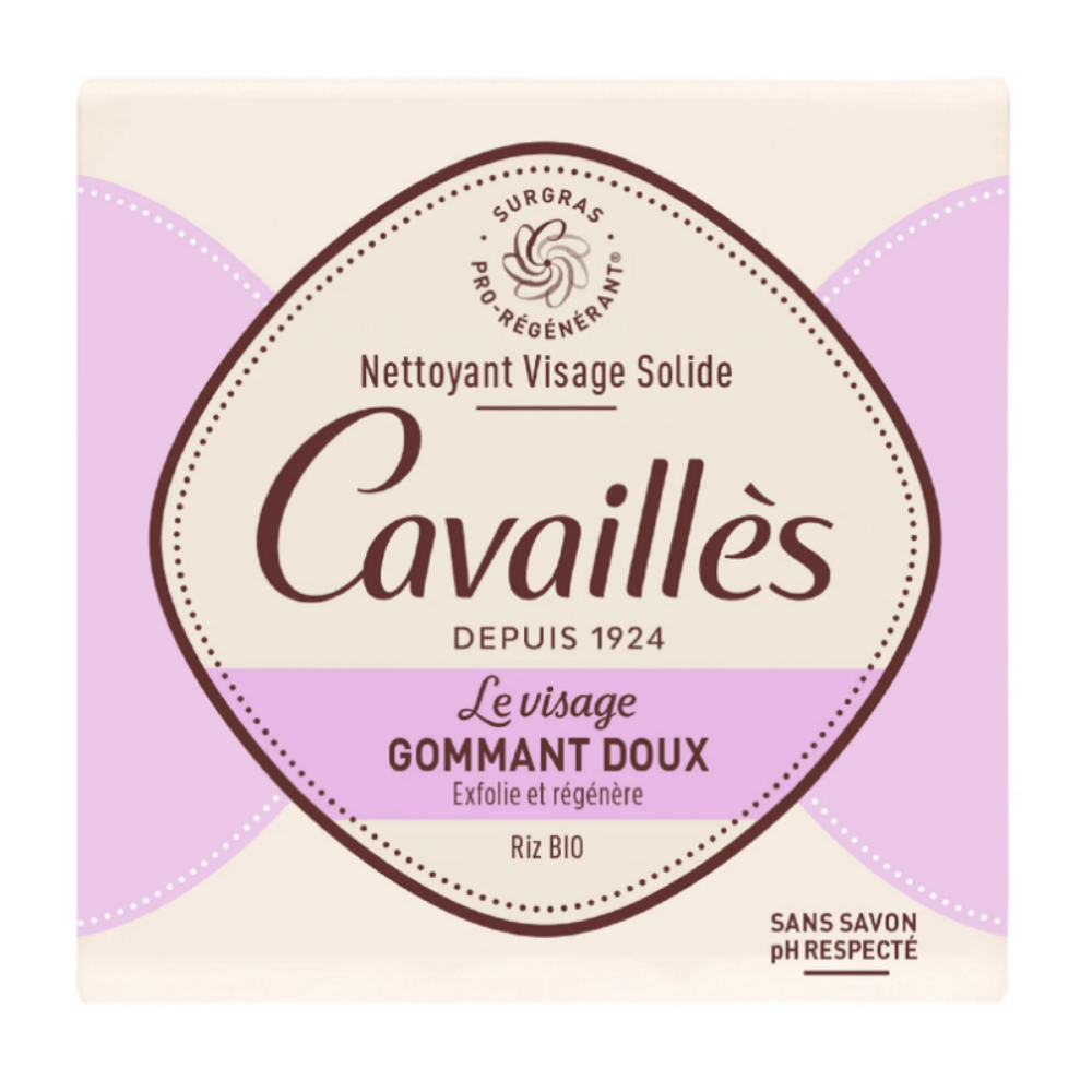 Roge Cavailles The Gentle Exfoliant Solid Facial Cleanser - 70 g - Medaid