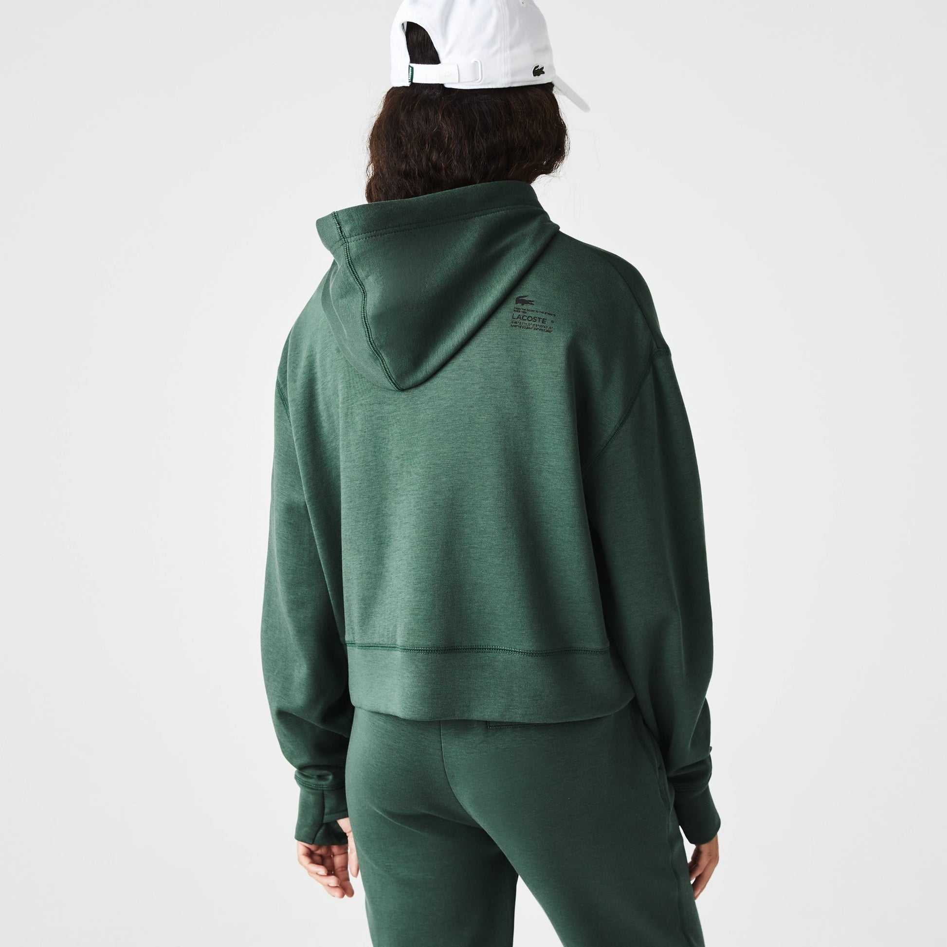 Women's Lacoste Hooded Jogger Sweatshirt - SF0281 - Medaid International