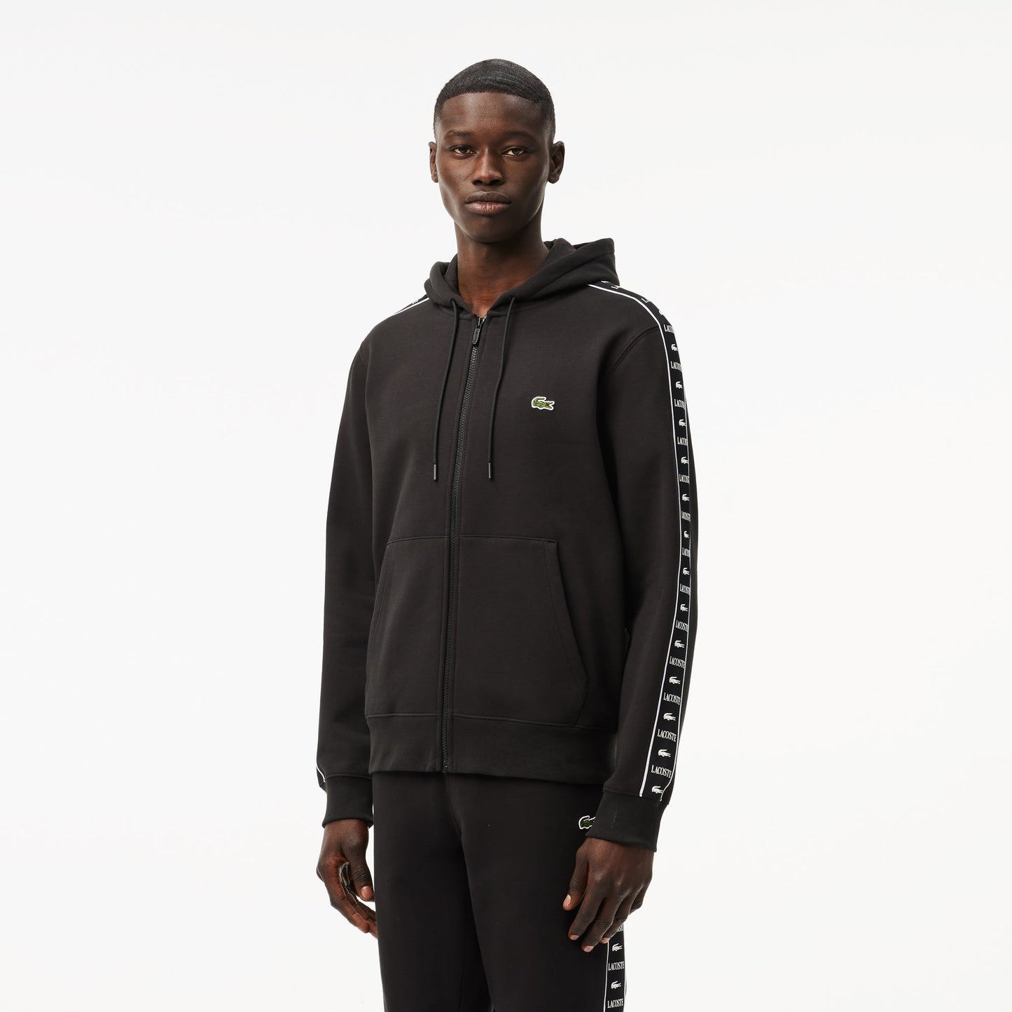 buy-logo-stripe-zip-up-hoodie-sh7457-031-lebanon - Medaid