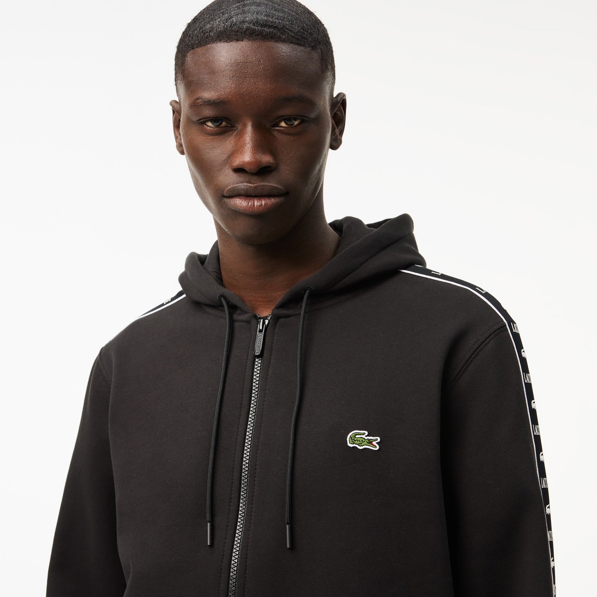 buy-logo-stripe-zip-up-hoodie-sh7457-031-lebanon - Medaid