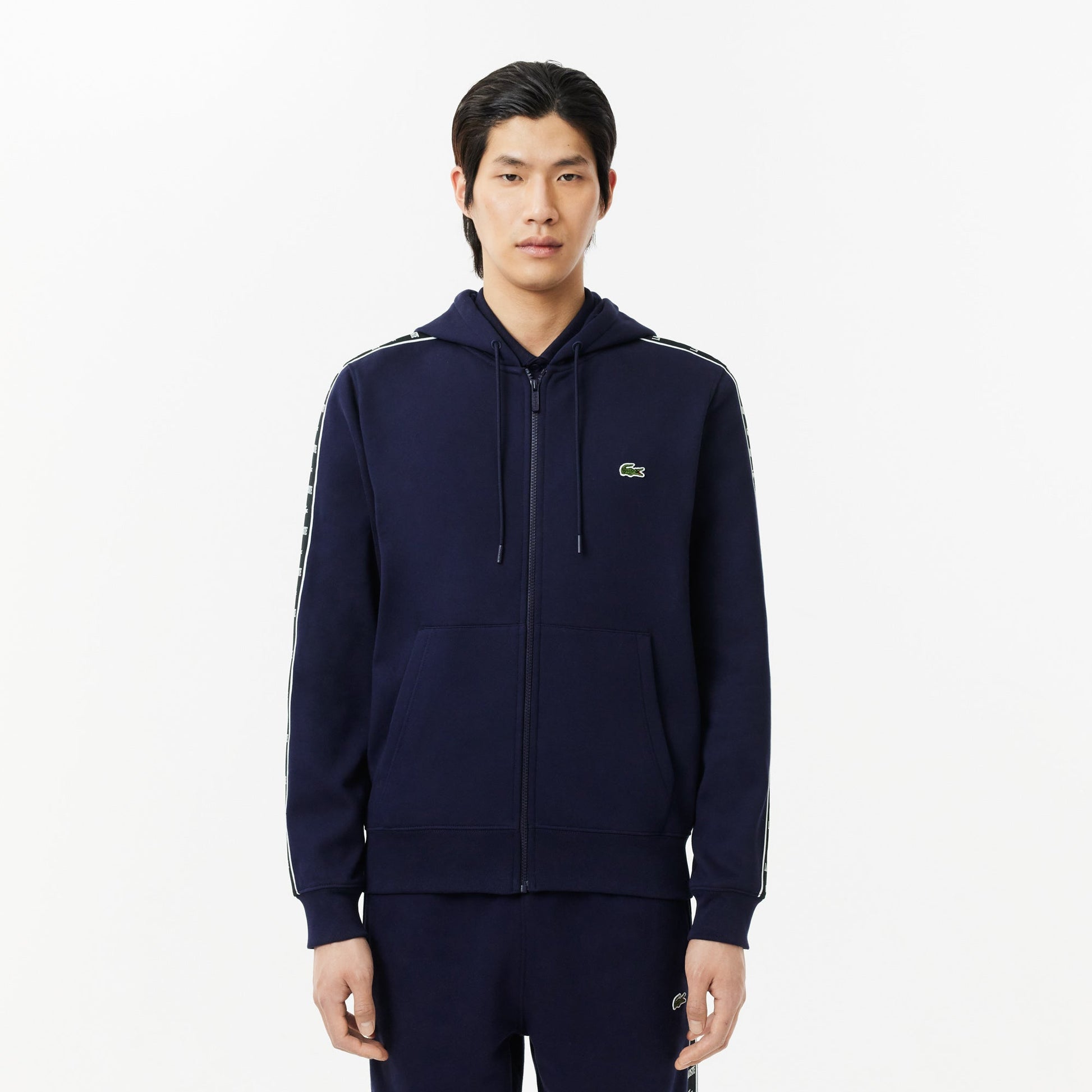 buy-logo-stripe-zip-up-hoodie-sh7457-166-lebanon - Medaid
