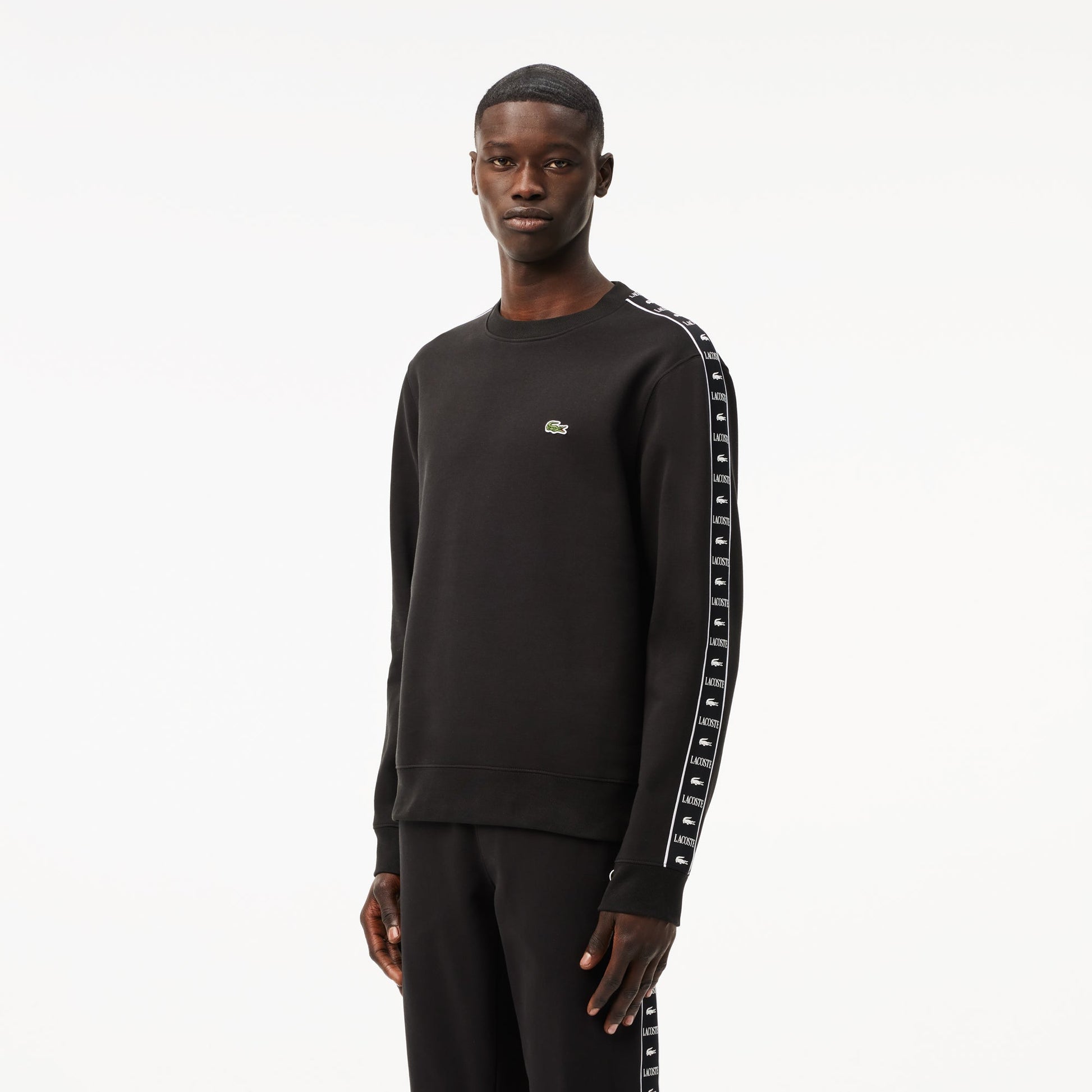 buy-logo-strip-crew-neck-sweatshirt-sh7492-031-lebanon - Medaid