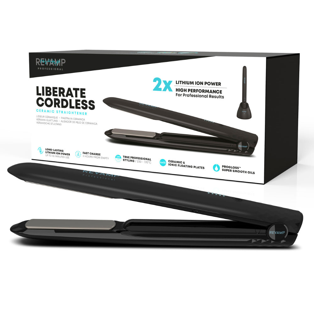 Revamp Progloss Liberate Cordless Ceramic Hair Straightener - Medaid