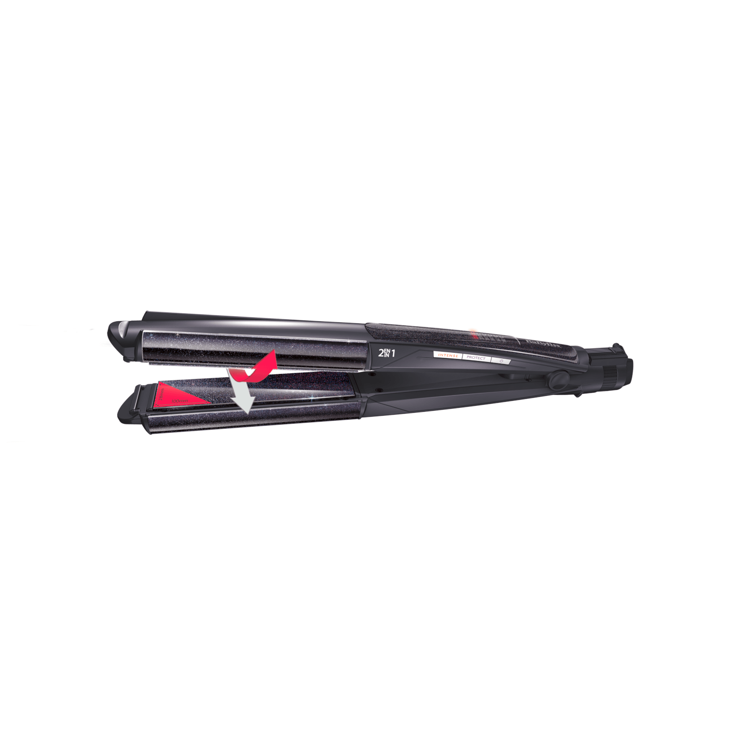 Babyliss Diamond Ceramic Straight And Curl Hair Straightener ST330E - Medaid