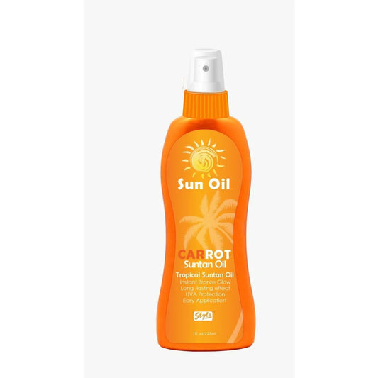 StyleTanning Sun Oil Carrot 225 ML - Medaid - Lebanon