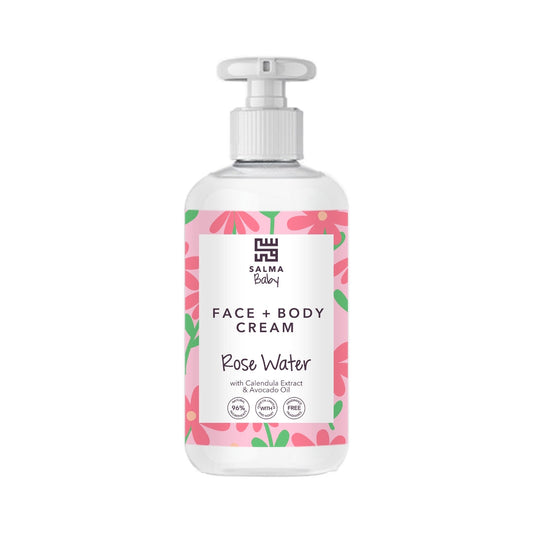 Baby Face & Body Cream Rose Water