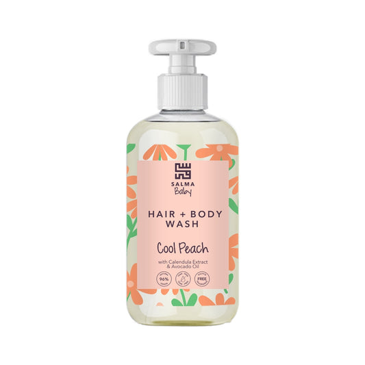 Baby Hair & Body Wash Cool Peach
