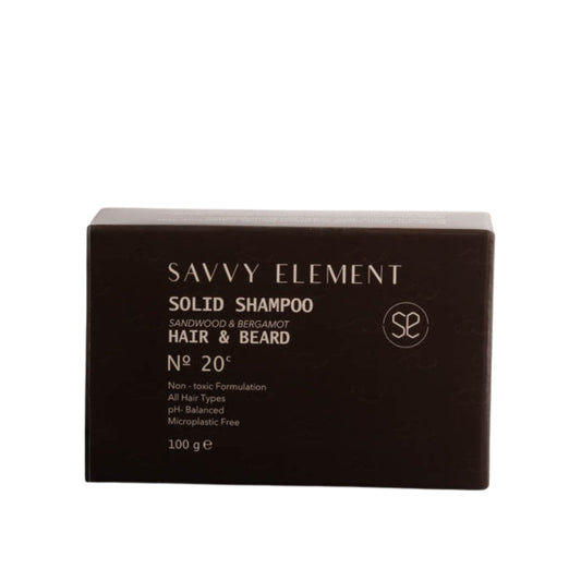 N˚20-C Solid Shampoo Bar For Hair & Beard - Medaid