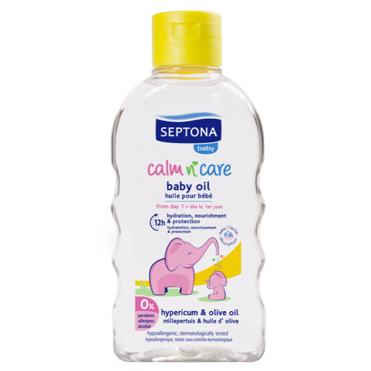 Septona Baby Oil With Hypericum And Olive Oil 200ML - Medaid