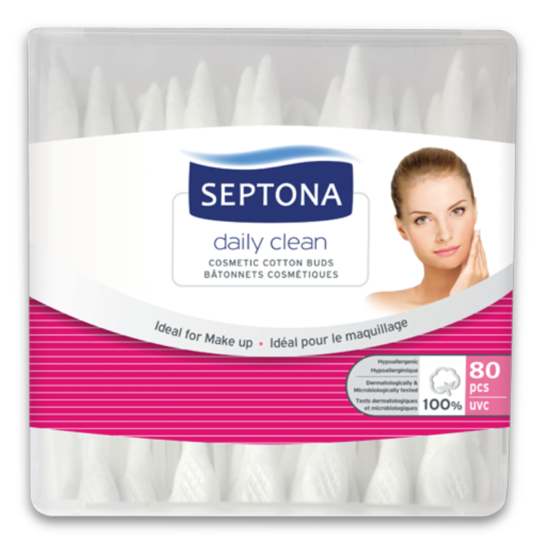 Septona Beauty Cotton Buds 80 pcs - Medaid