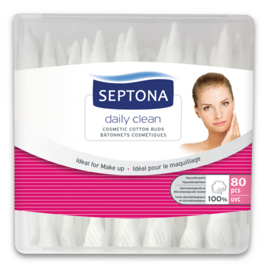 Septona Beauty Cotton Buds 80 pcs - Medaid