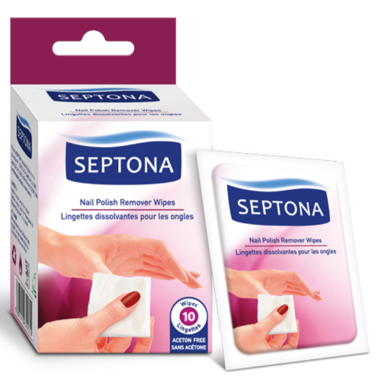Septona Nail Polish Remover Wipes - Medaid