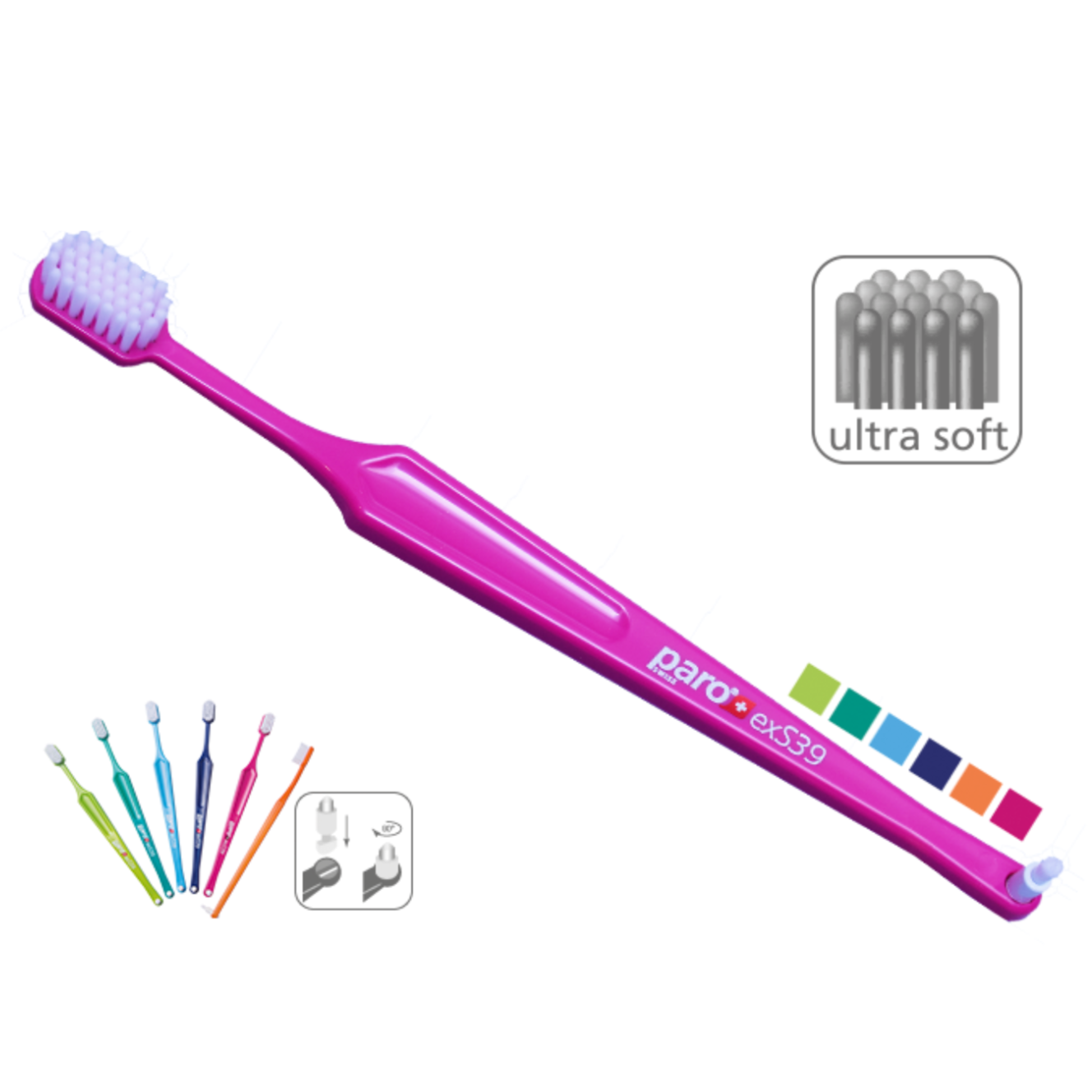 Paro Exs39 Ultra Soft Tooth Brush 714 - Medaid