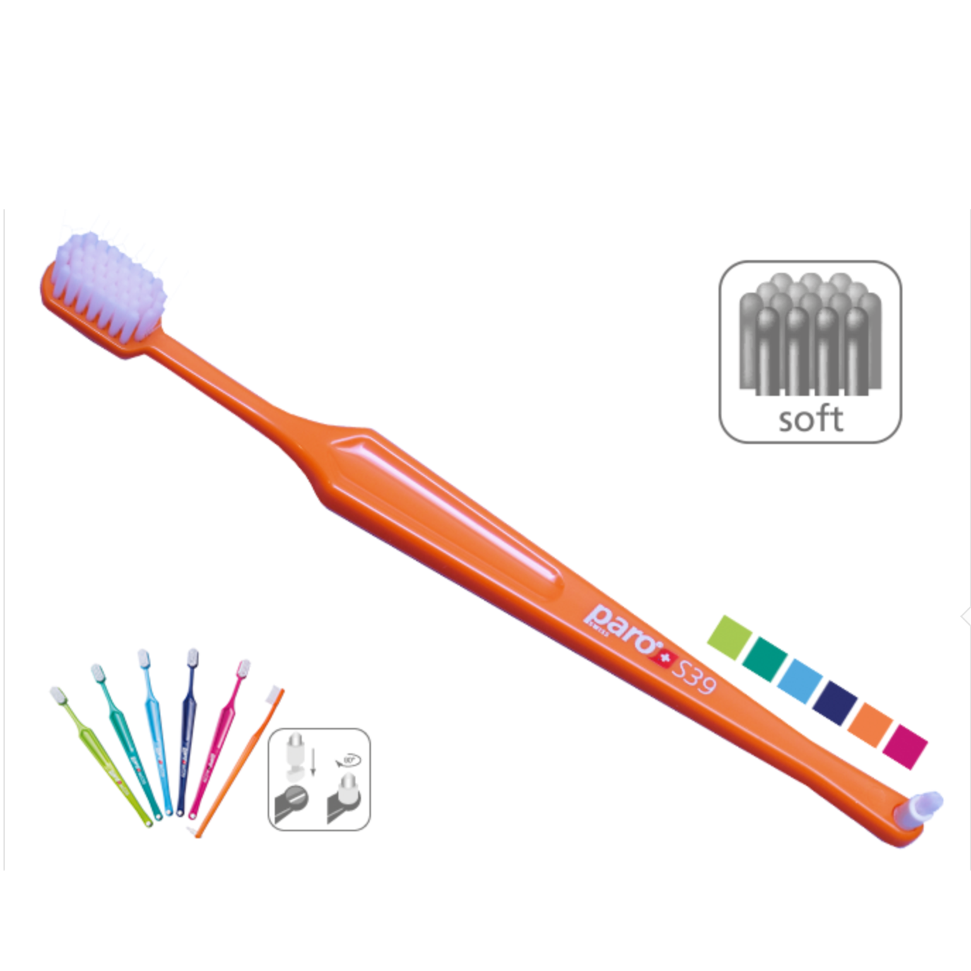 Paro S39 Soft Tooth Brush 715 - Medaid