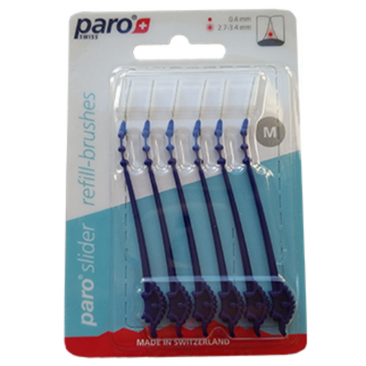 Paro 1033 Slider Rfill Brshs M Blue Cncl 2.7-3.4mm - Medaid