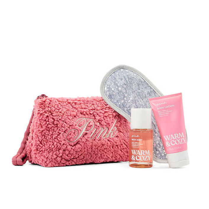 Victorias secret warm cozy fleece fragrance beauty gift set - Medaid