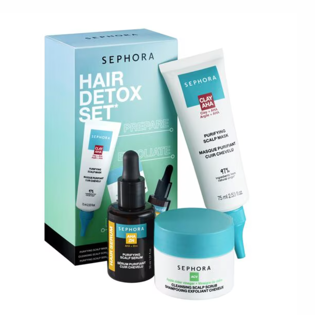 SEPHORA COLLECTION - Purify & Detox Set - Hair Care Set - Medaid