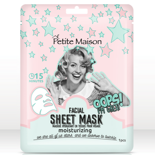 Petite maison facial sheet mask moisturizing 25ml - Medaid