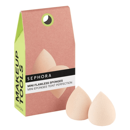 Sephora Mini Flawless Sponges - Duo of Mini Makeup Sponges - Medaid