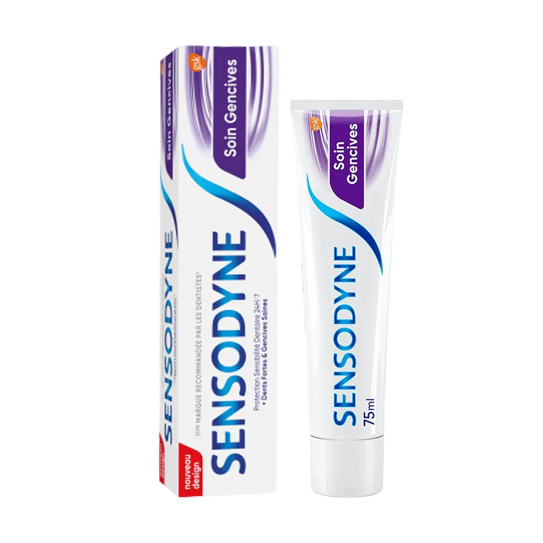 Sensodyne Gum Care Toothpaste With Fluoride - 75ml - Medaid
