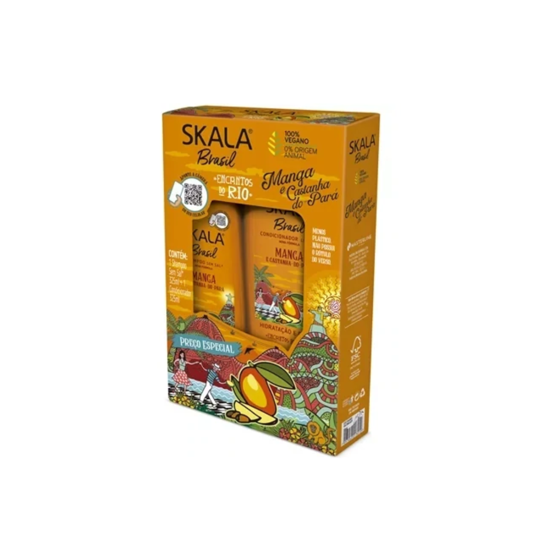 Skala Expert Mango and Brazil Nut Shampoo & Conditioner Kit - Medaid