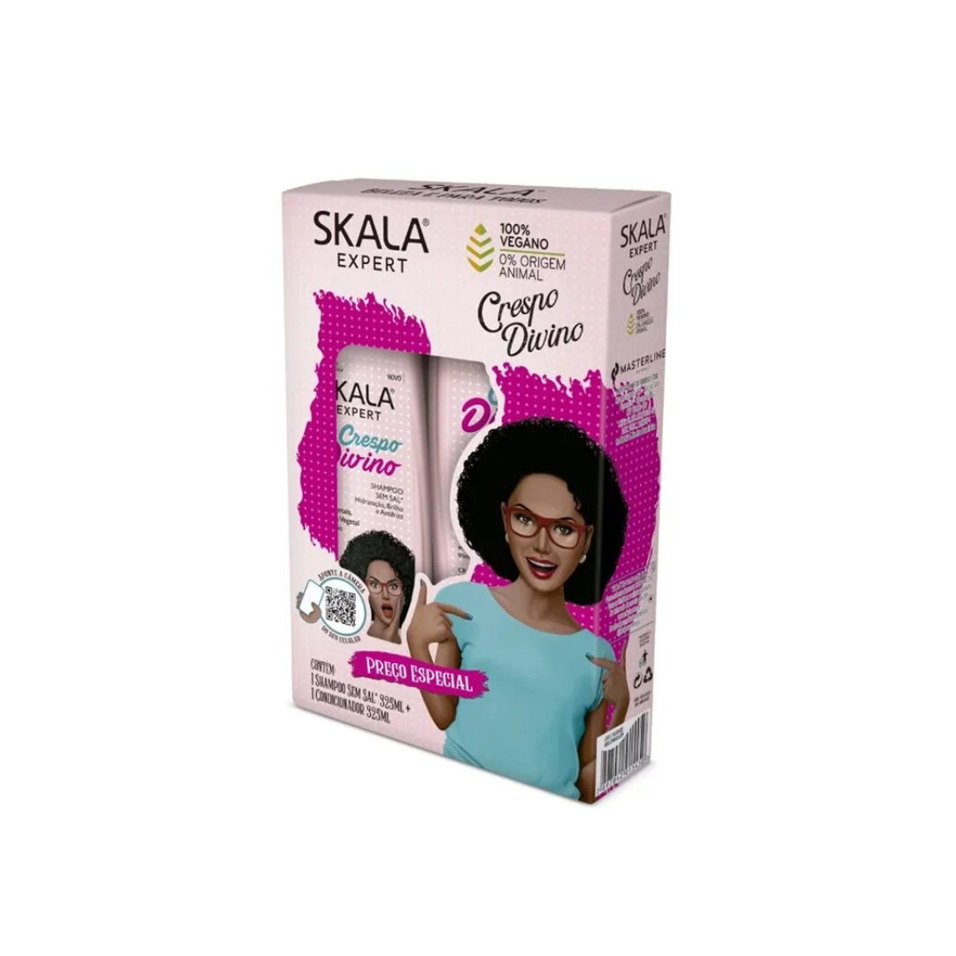 Skala Expert Divine Curls Shampoo & Conditioner Kit - Medaid