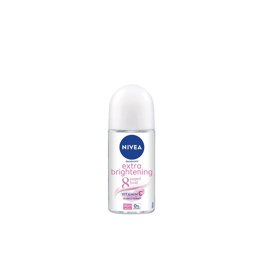 Nivea Extra Brightening Deodorant Roll-On For Women 50ml - Medaid