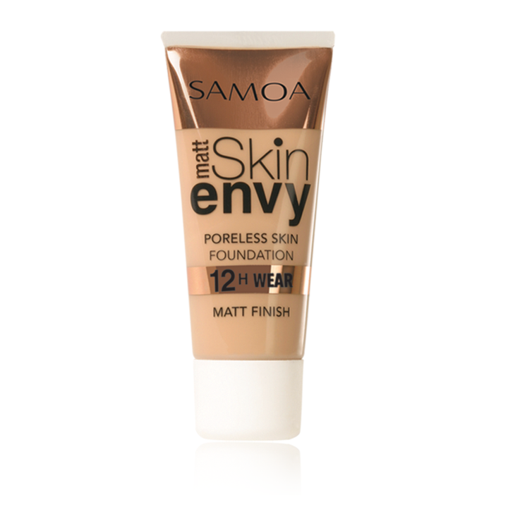 Samoa Skin Envy Matte Poreless Skin 12hr Wear Foundation - Medaid