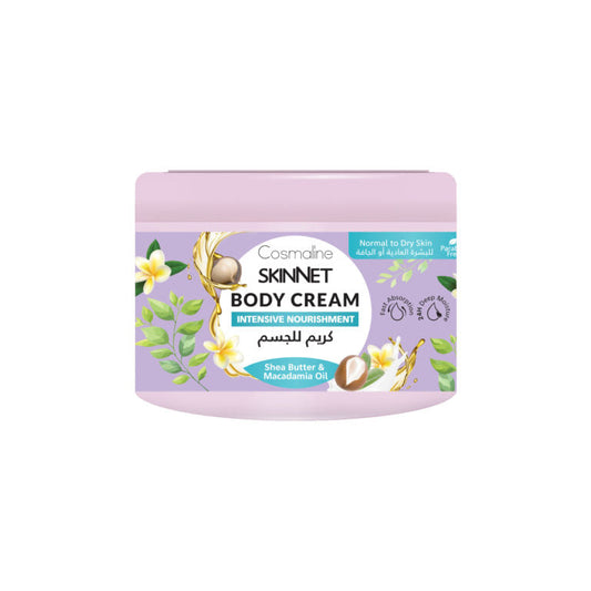 Skinnet Body Cream Intensive Nourishment Jar 400ml - Medaid