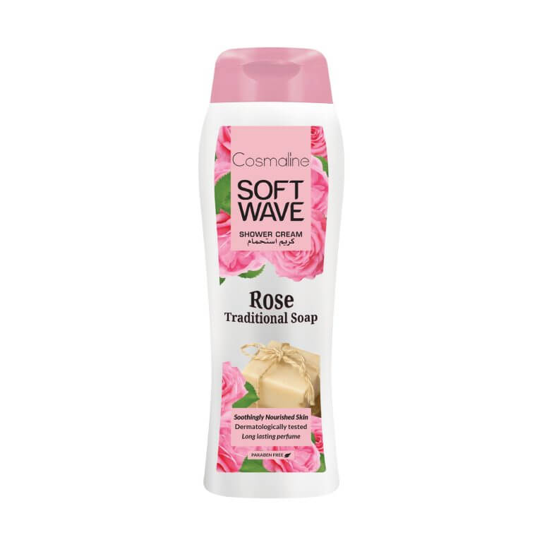Shower Gel Rose & Traditional Soap 400ml - Medaid