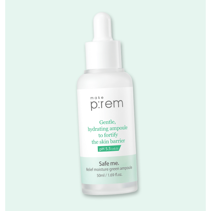 Safe Me. Relief Moisture Green Ampoule - Medaid