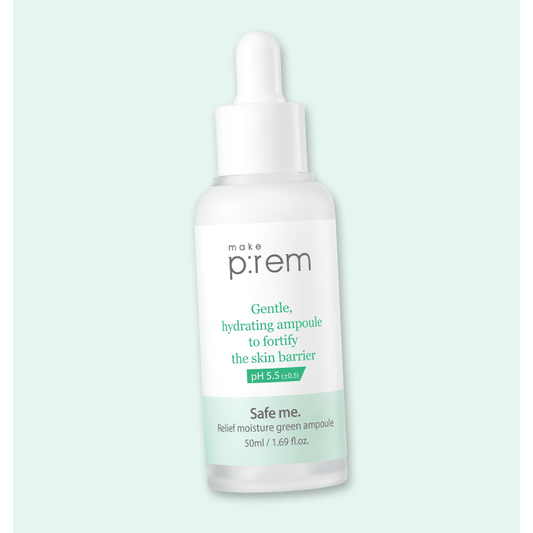 Safe Me. Relief Moisture Green Ampoule - Medaid