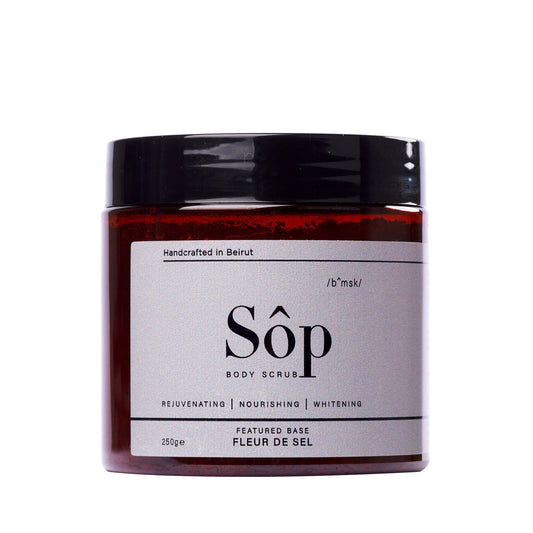 Sôp Black Musk Body Scrub - Medaid