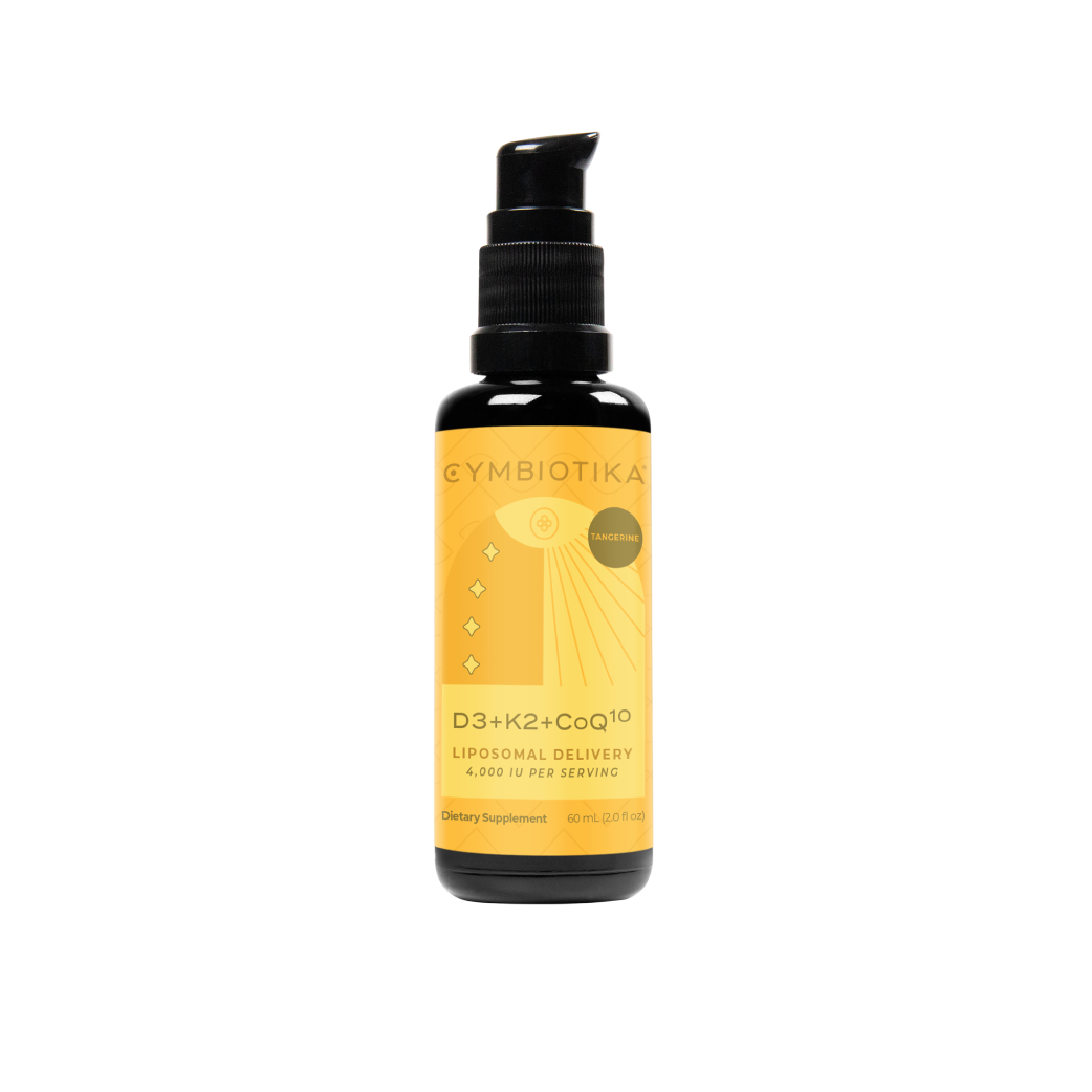 Liposomal Vitamin D3 + K2 with CoQ10 | CYMBIOTIKA - Medaid