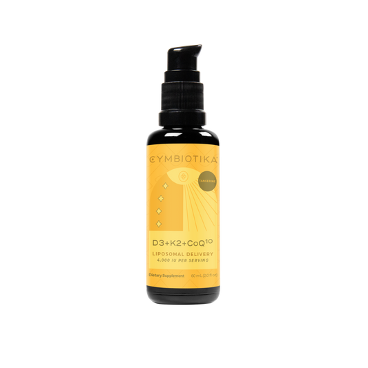 Liposomal Vitamin D3 + K2 with CoQ10 | CYMBIOTIKA - Medaid
