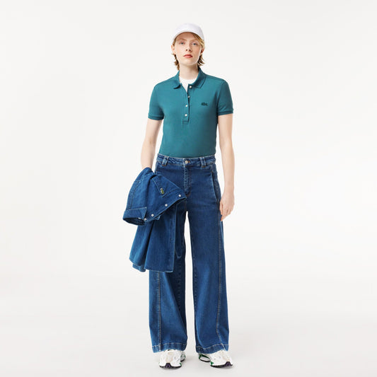 L.12.D Slim Fit Stretch Mini Pique Polo Shirt Pf5462 - Medaid International