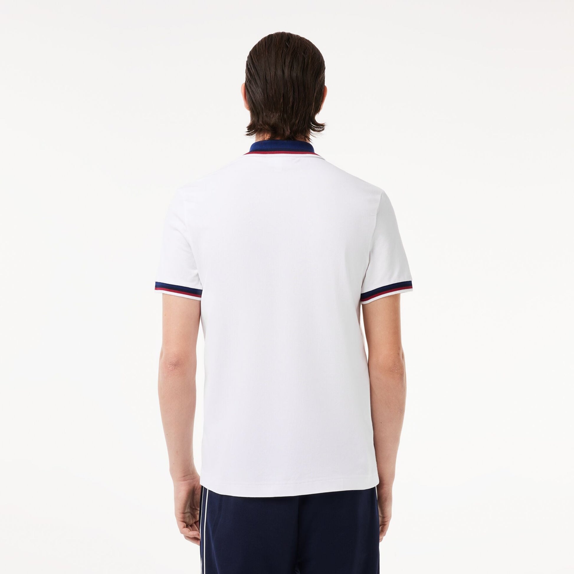 Regular Fit Stretch Cotton Piqué Contrast Collar Polo Shirt - PH3461 - Medaid International