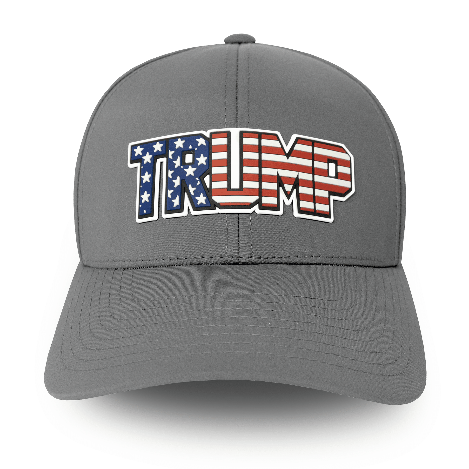 Trump Stars & Stripes Hat - Grey - Medaid