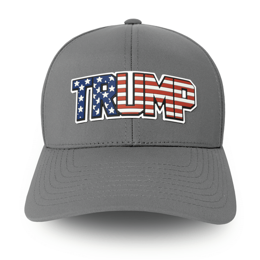 Trump Stars & Stripes Hat - Grey - Medaid