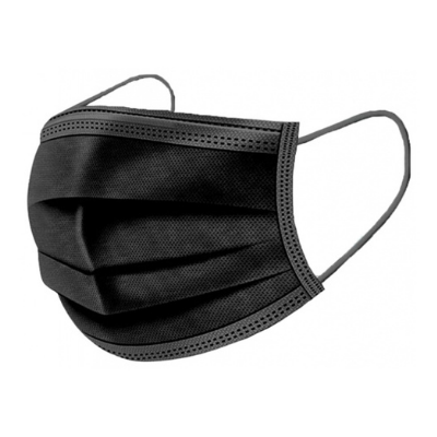 Black Disposable Masks - Pack of 5 - Medaid