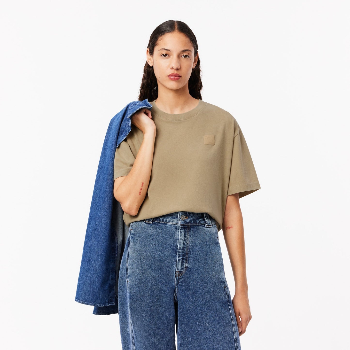 buy-oversized-washed-effect-cotton-t-shirt-tf4122-02s-lebanon - Medaid