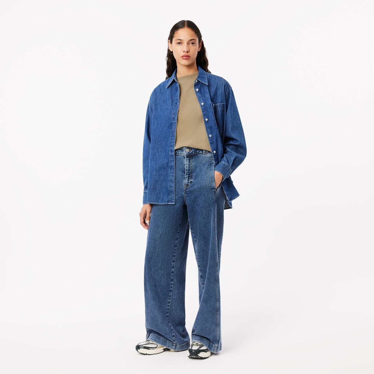 buy-oversized-washed-effect-cotton-t-shirt-tf4122-02s-lebanon - Medaid
