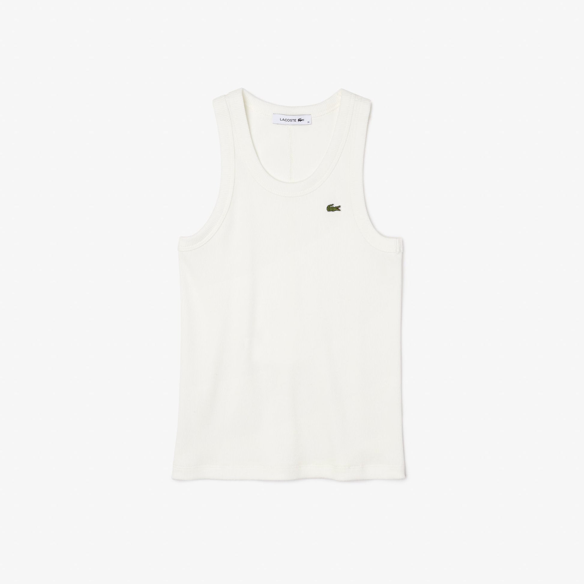 Women’s Lacoste Slim Fit Organic Cotton Tank Top - TF5388 - Medaid International
