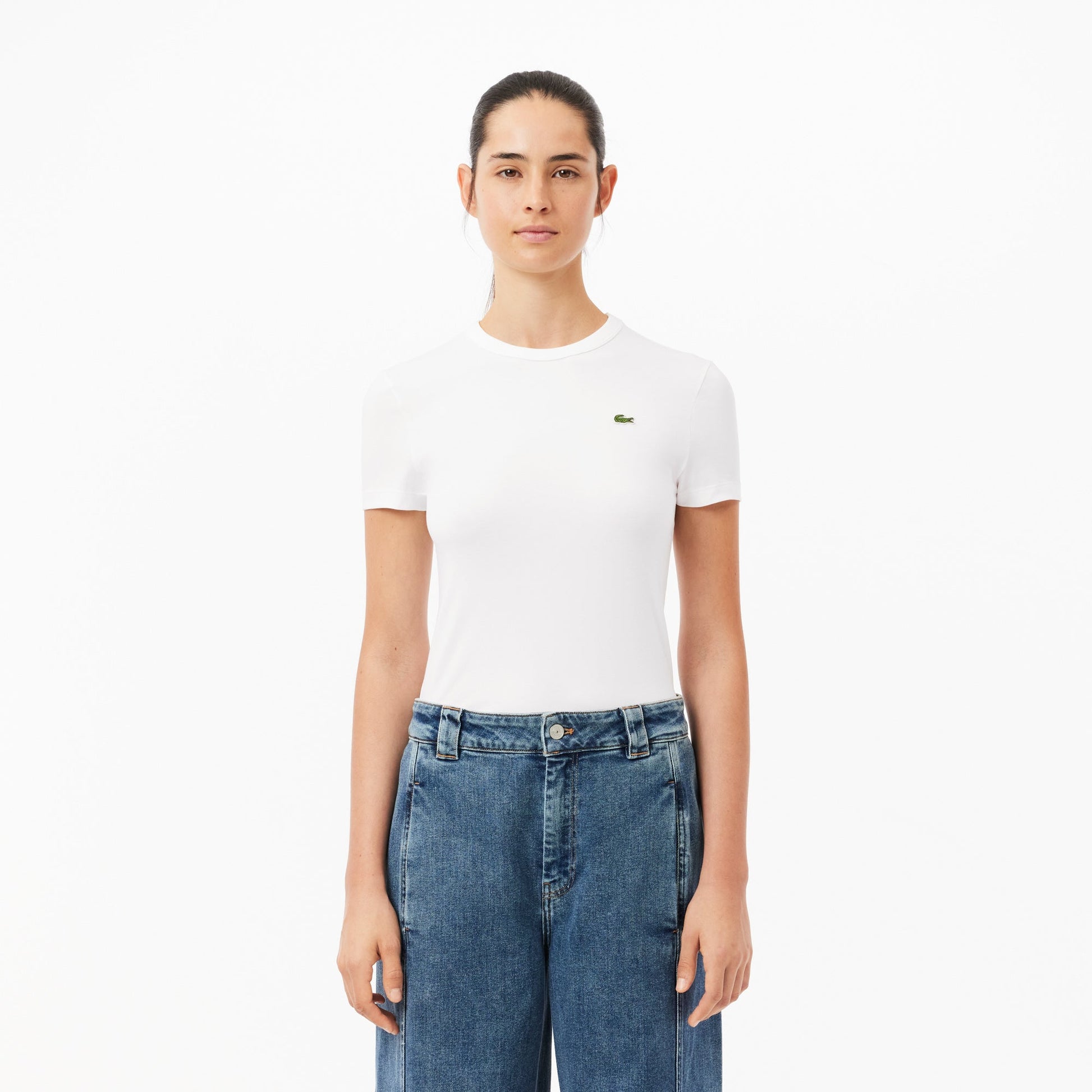 buy-slim-fit-stretch-cotton-t-shirt-tf7218-001-lebanon - Medaid