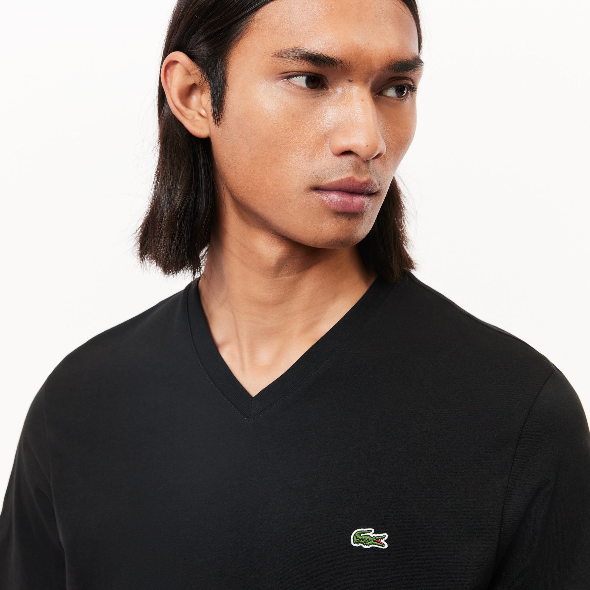 buy-monochrome-cotton-v-neck-t-shirt-th2036-031-lebanon - Medaid